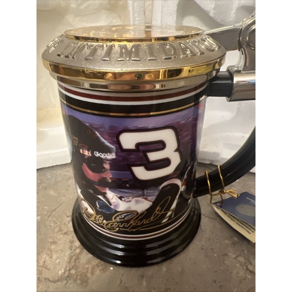 Dale Earnhardt #3 The Franklin Mint Eyes on the Prize Collector Tankard - Picture 2 of 7